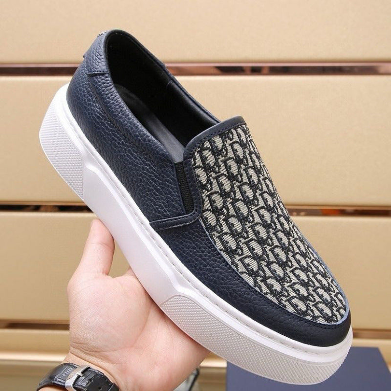 D moccasin sneakers
