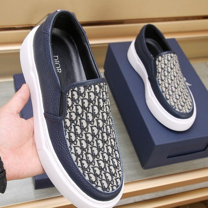 D moccasin sneakers