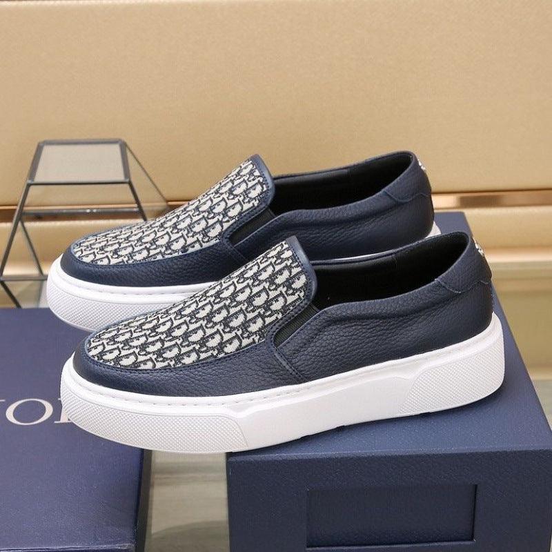 D moccasin sneakers