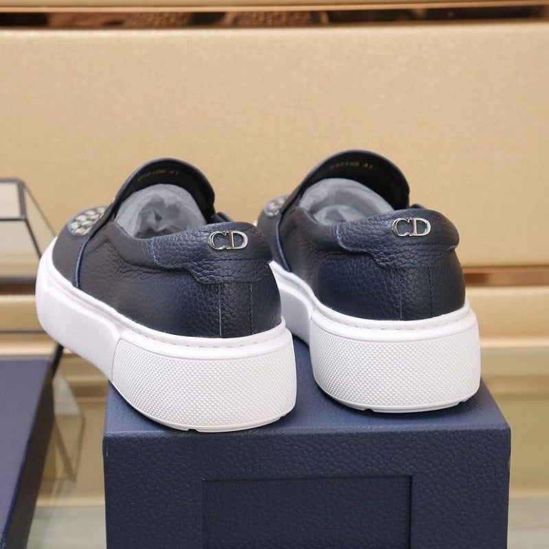 D moccasin sneakers