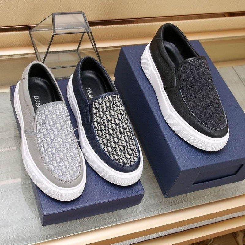 D moccasin sneakers